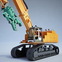 Construction equipment - Excavator03