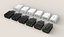 Phone Chargers Collection c4d