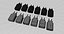 Phone Chargers Collection c4d