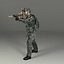 Military Male US Soldier Set 1