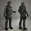 Military Male US Soldier Set 1