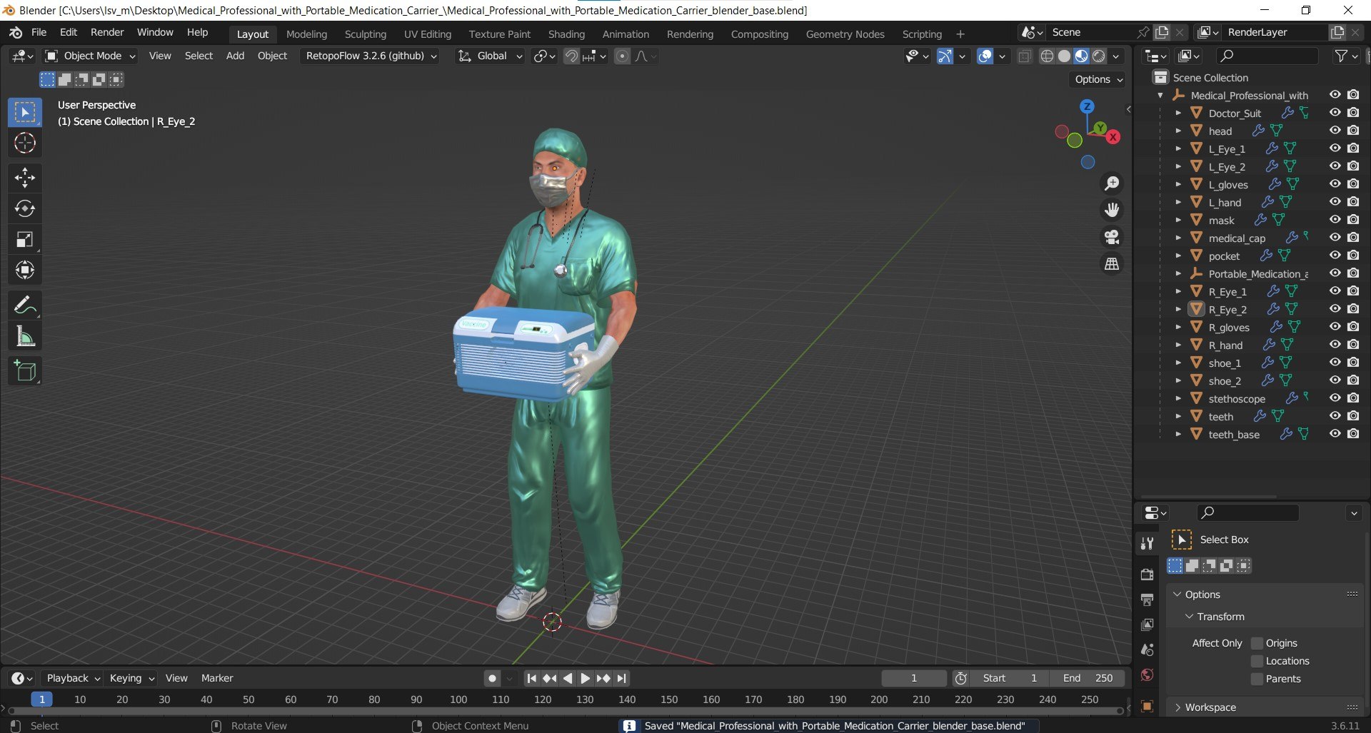 Medical Professional with Portable Medication Carrier 3D model https://p.turbosquid.com/ts-thumb/8j/1RloQ9/62/medical_professional_with_portable_medication_carrier_1004/jpg/1737135072/1920x1080/fit_q87/e4df31a899146f7adc1cb5c9f0ad9a4eb636a2c9/medical_professional_with_portable_medication_carrier_1004.jpg