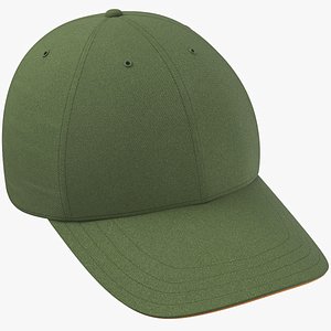 3D model Green Baseball Cap