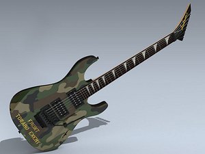 Electric Guitar (Camo Dinky Reverse)