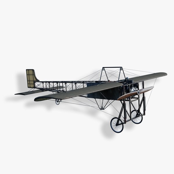 bleriot xi 3D