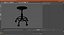 Adjustable Drafting Stool