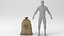 Food Sacks Grain Tied Open Stack able 3D Model