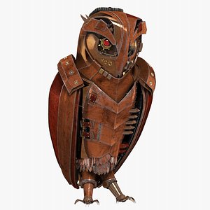 Owl 3D model