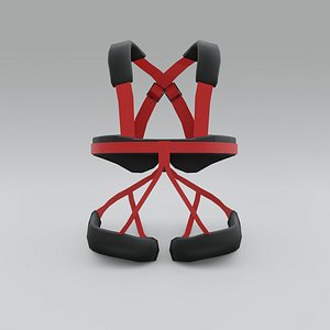 Low Poly Climbing Harness