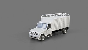 3D Mahindra Bolero Cargo Truck 2011