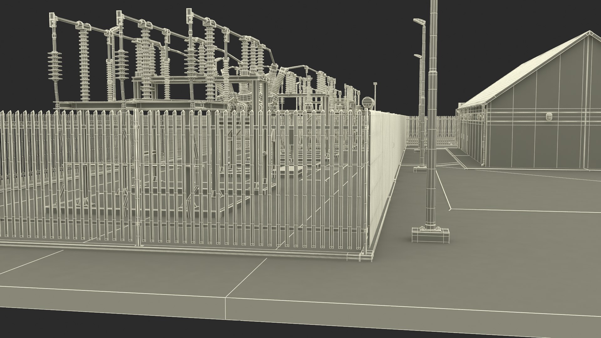 Wind Power Station Model - TurboSquid 2290833