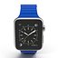 Apple Watch蓝色皮革磁性闭合2 3D模型
