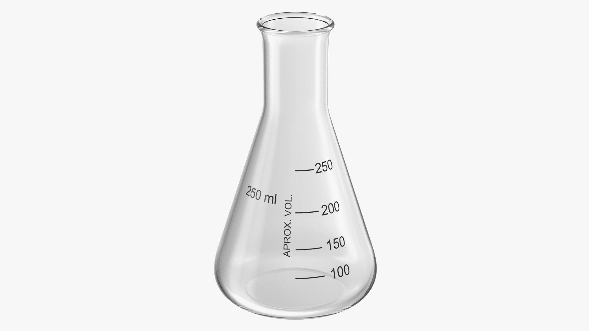 5020-50 | PYREX® 50 ML Narrow Mouth Erlenmeyer Flask With PYREX® Standard Taper Stopper | Corning