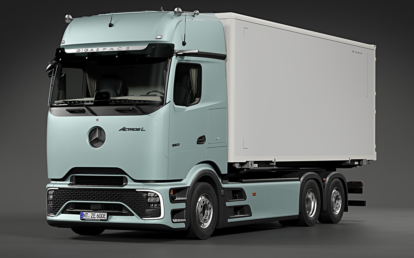 3D 2025 Mercedes-Benz Actros L GigaSpace Box Truck Model - TurboSquid ...