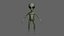 Grey Alien Blender Rig