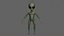 Grey Alien Blender Rig