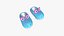 10 Slippers H Alligator Collection - Costume Character Design