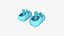 10 Slippers H Alligator Collection - Costume Character Design