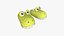 10 Slippers H Alligator Collection - Costume Character Design