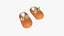 10 Slippers H Alligator Collection - Costume Character Design