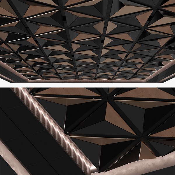 modelo 3d Techo al salón de banquetes - TurboSquid 1795777