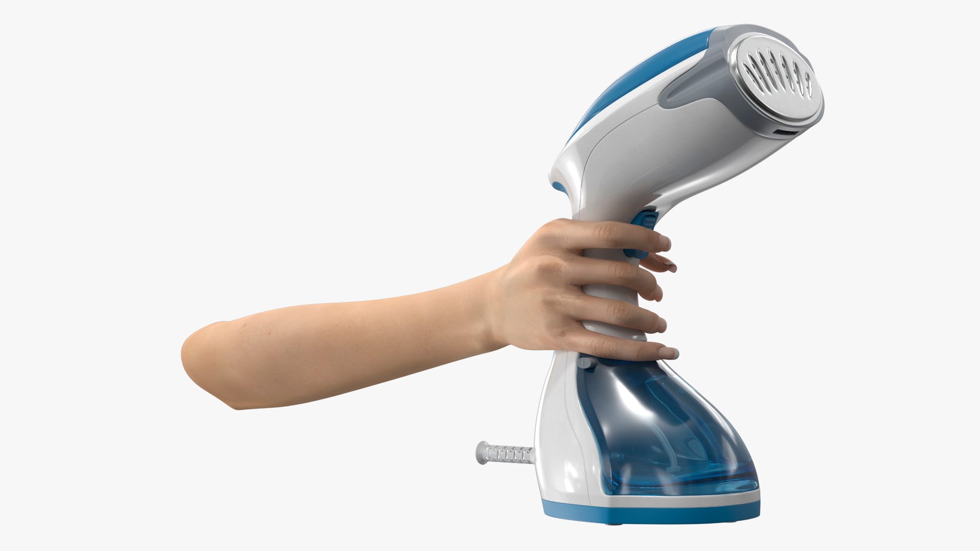 Handheld Garment Steamer in Hand 3D model preview