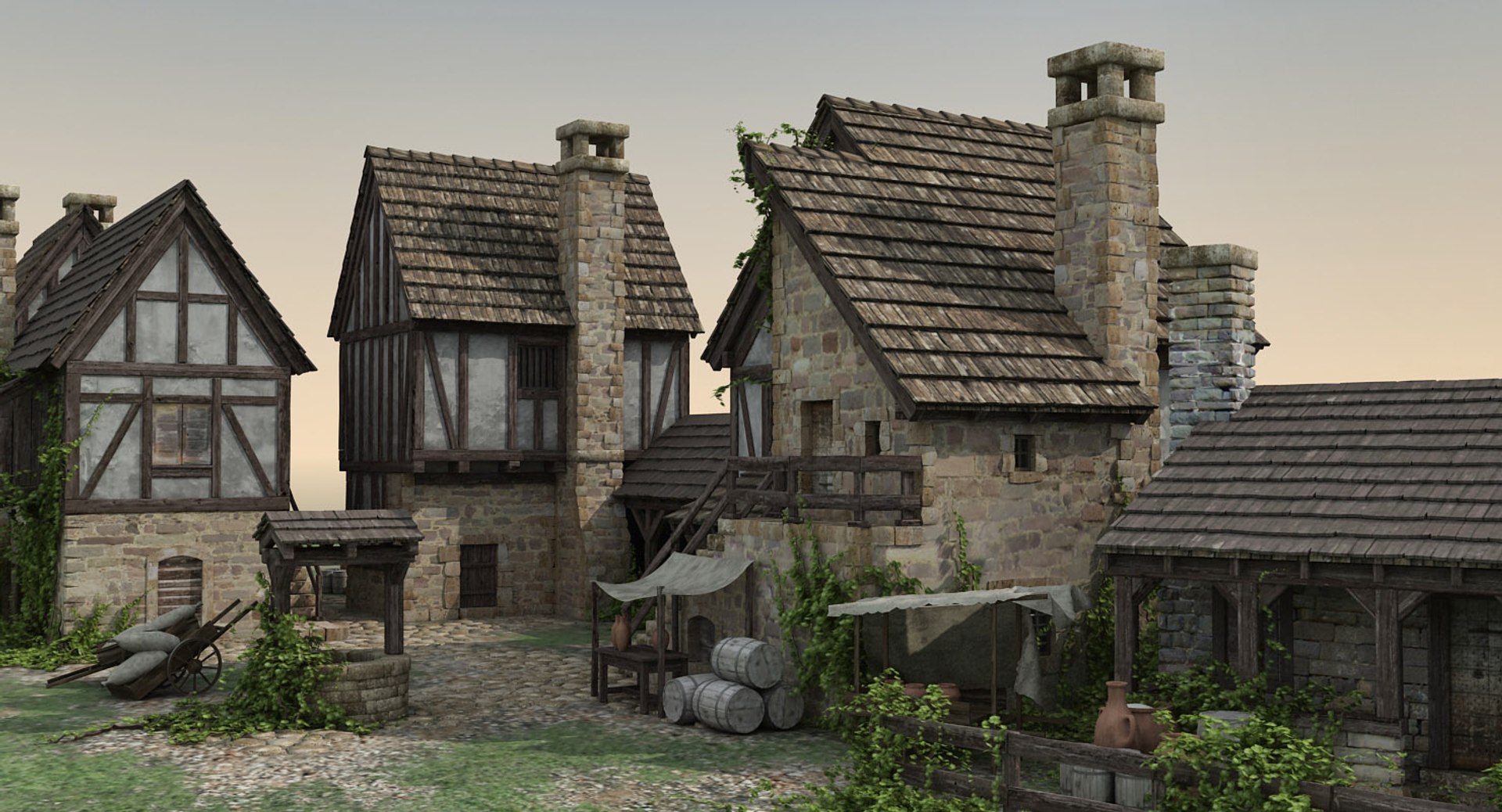 Max Medieval Town