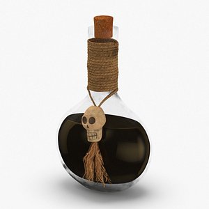 potion-jar-bottles-01---black 3D model