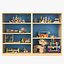 Toy Storage Cabinet With Toys