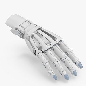 Cyborg female hand