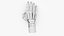 Cyborg female hand