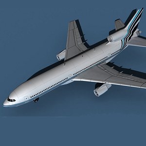 Lockheed L-1011-50 Corporate 3 3D