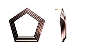 3D earring model