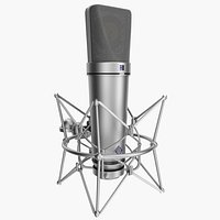 Neumann U87 Ai (Rigged)