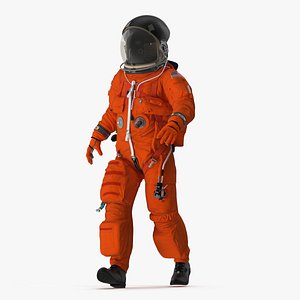 Advanced Crew Escape Suit Rigged Fur