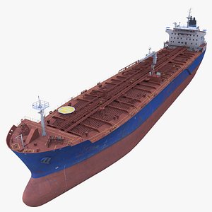 Tanker Ship Oil Chemical 3D model