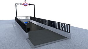 3D Metro Game Models