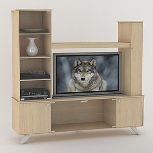 3d model tv cabinet
