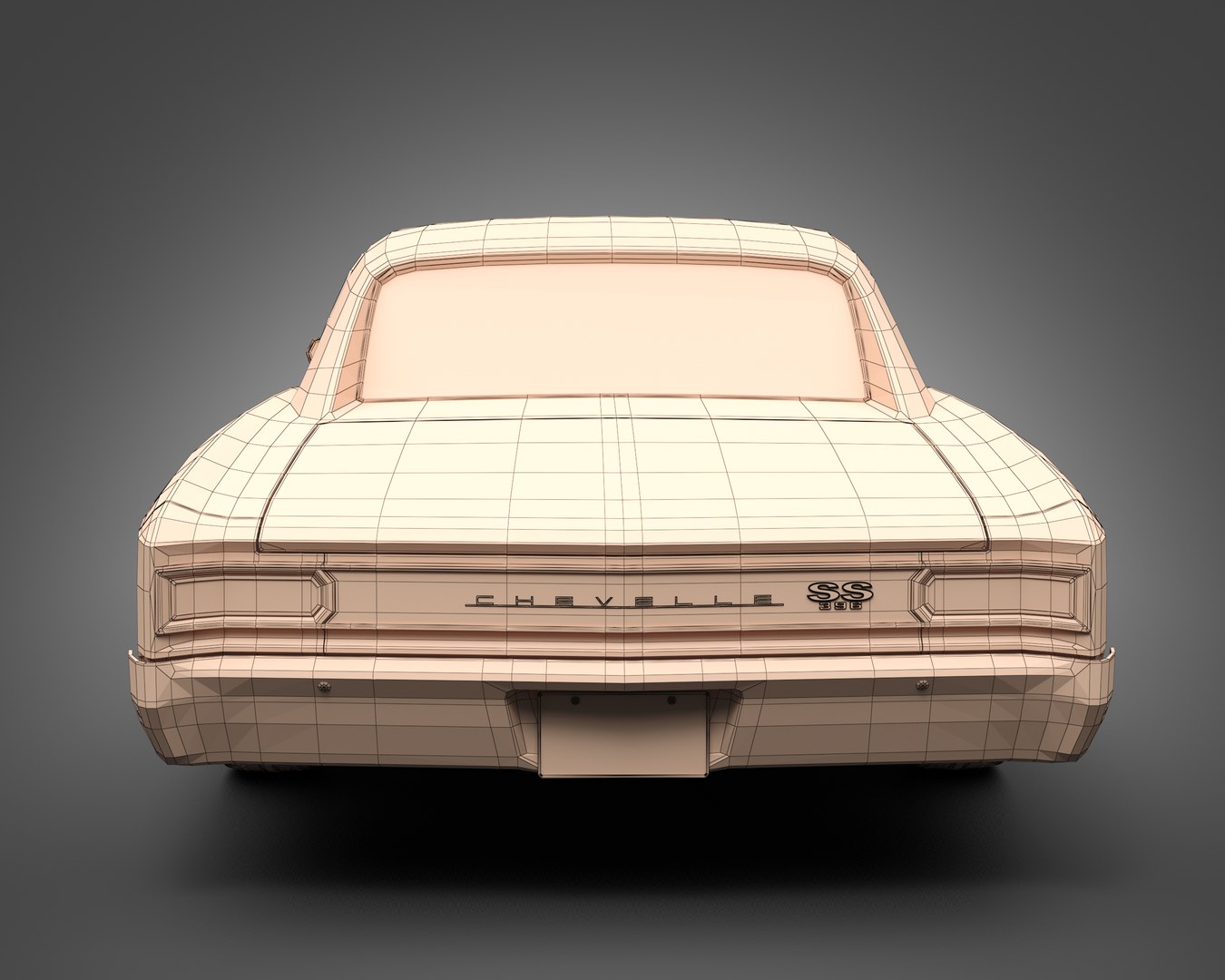 1966 Chevrolet Chevelle SS 3D Model - TurboSquid 1743004