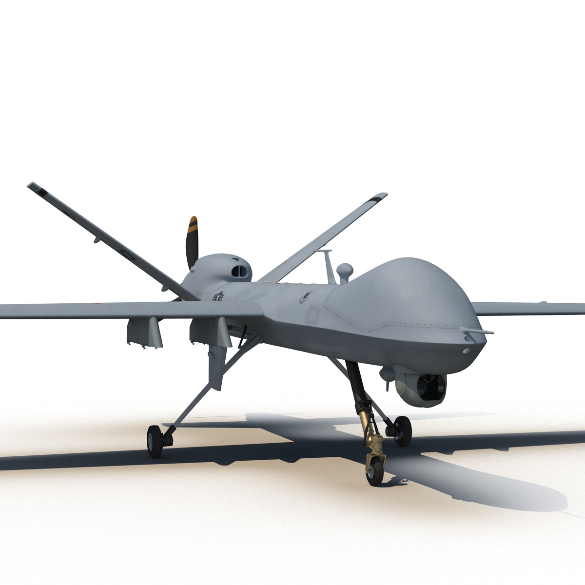 3d model unmanned combat air vehicle