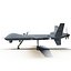 3d model unmanned combat air vehicle