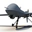 3d model unmanned combat air vehicle