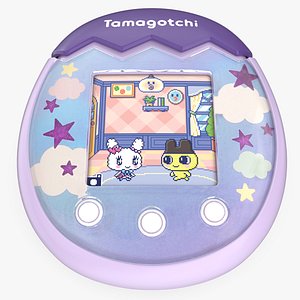 Interactive Pet Toy Tamagotchi Pix Sky Violet