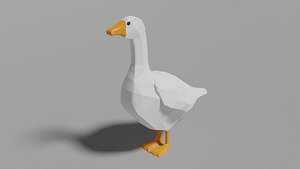 goose 3D model