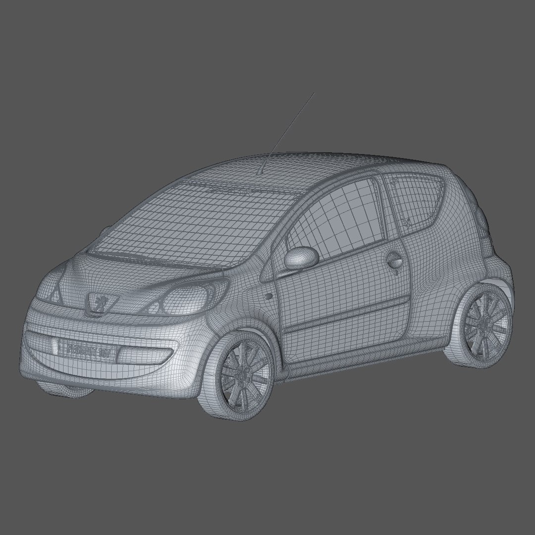 peugeot 107 3d model https://p.turbosquid.com/ts-thumb/8k/ApfaaY/KkIBFKQl/wireframe/jpg/1343146624/1920x1080/fit_q87/dfad166ae1c31cdc9ed05747090e8570ec48e939/wireframe.jpg