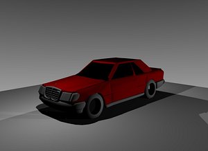 free coupe mercedes benz 3d model