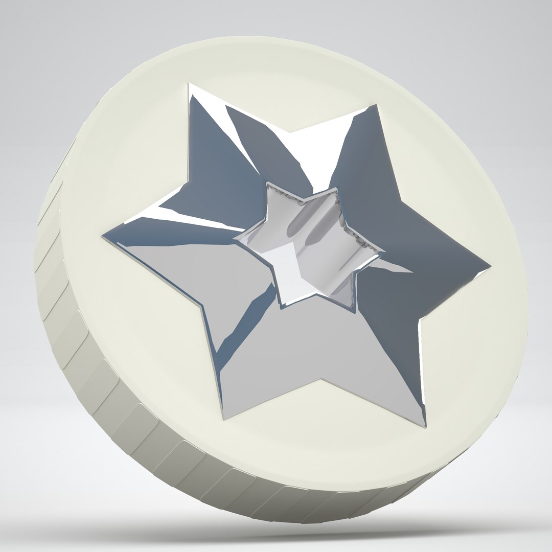 3D Steel Game Coin - TurboSquid 2399108