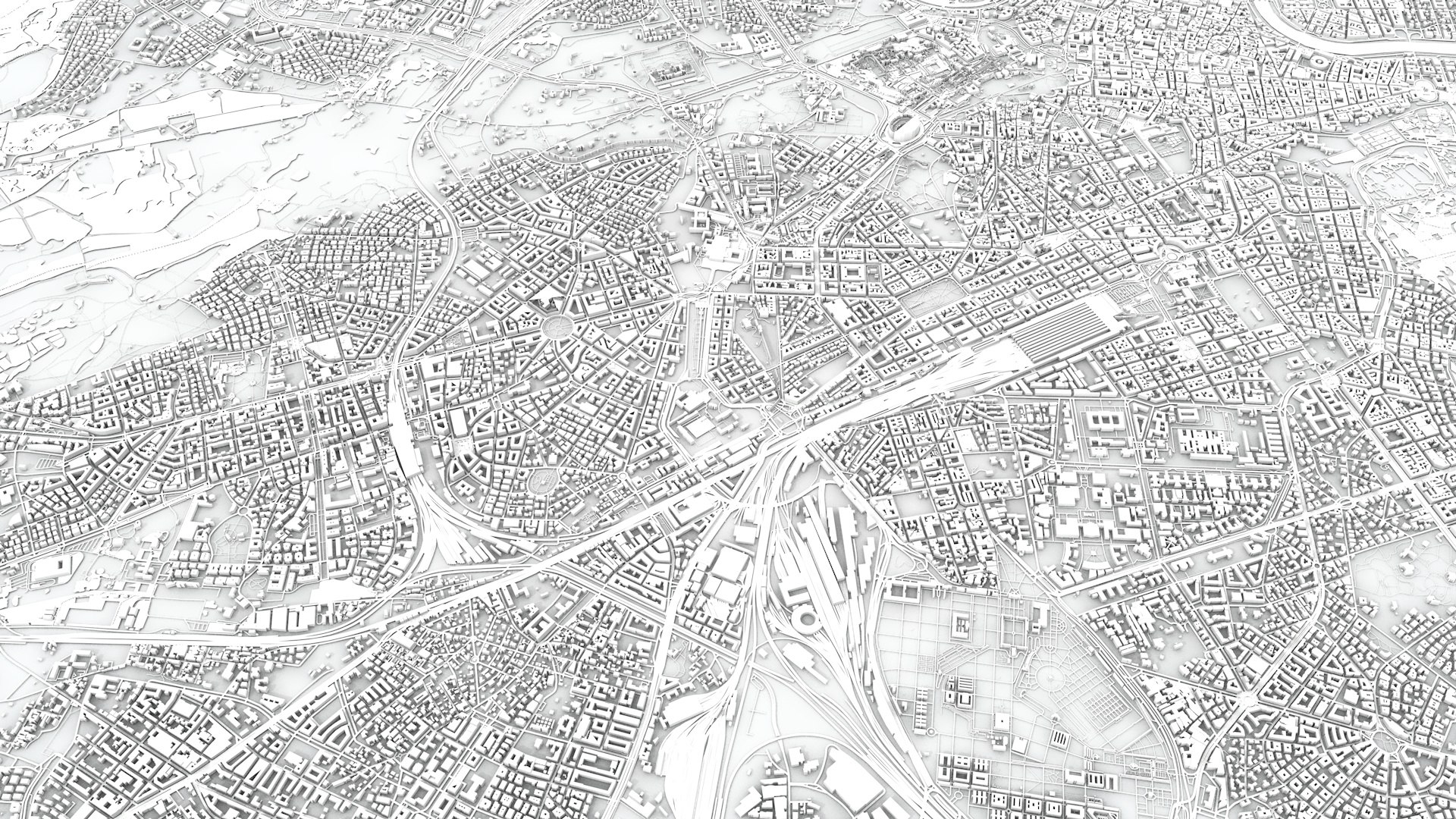 3D City Rome Model - TurboSquid 1521014