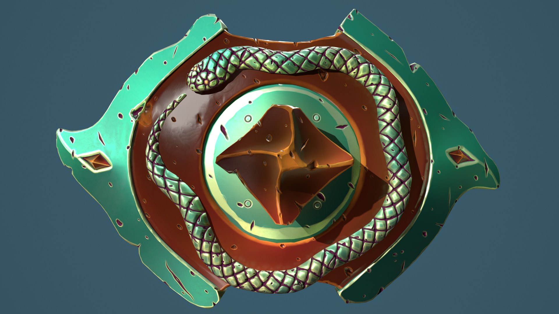 3D model Snake shield https://p.turbosquid.com/ts-thumb/8k/O6bzUm/i0/screenshot015/png/1634307741/1920x1080/fit_q87/034242abb9926963b6c11e8f4194d076fb11c190/screenshot015.jpg