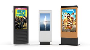 Information Kiosk 3D model